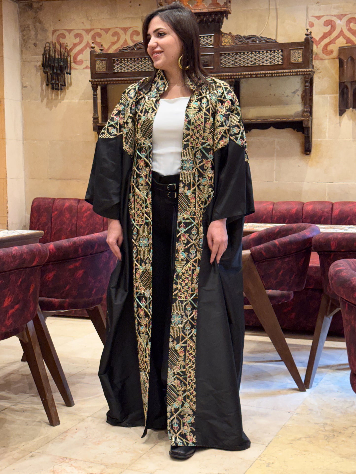 Black Royal Kaftan