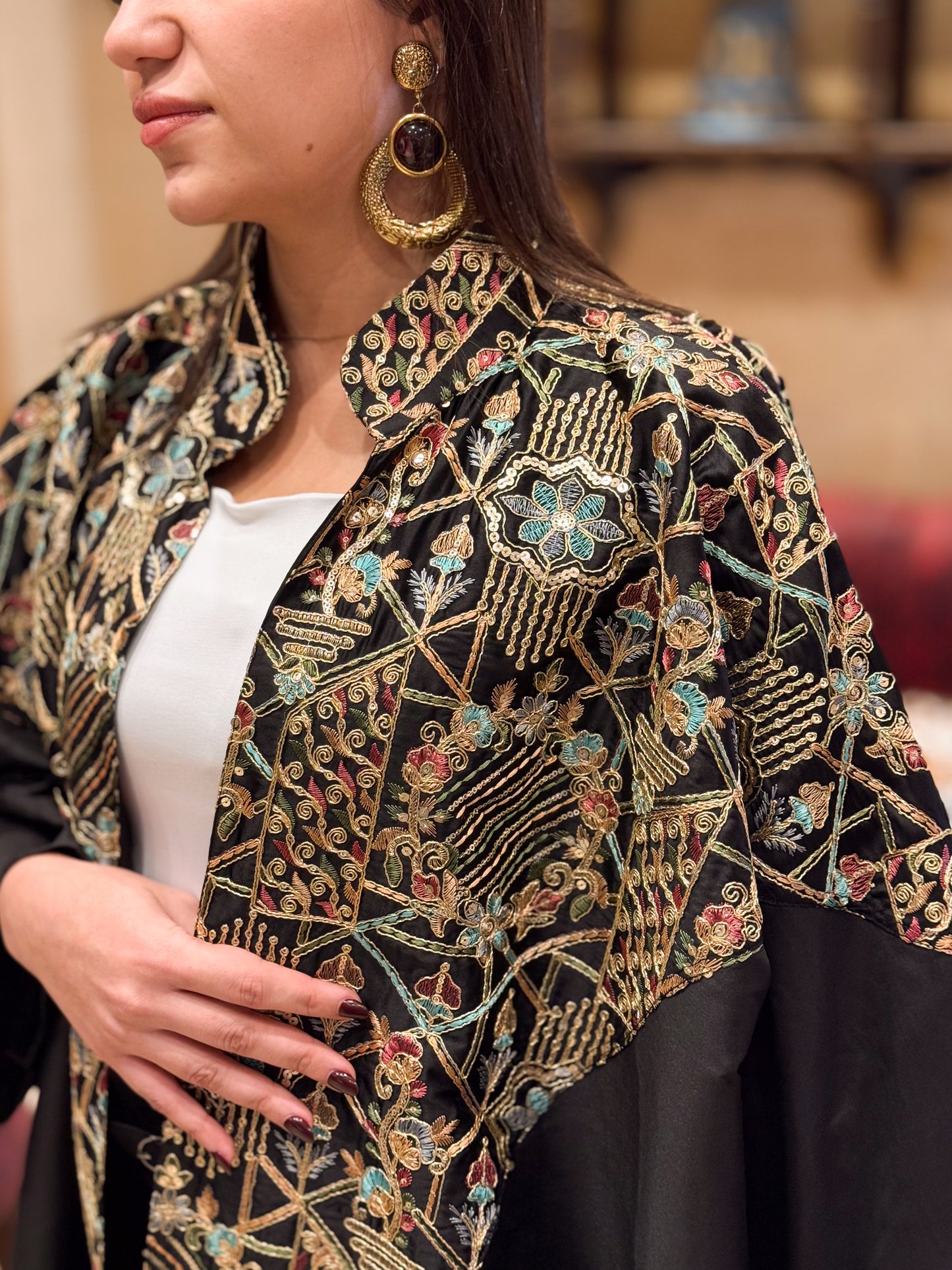 Black Royal Kaftan