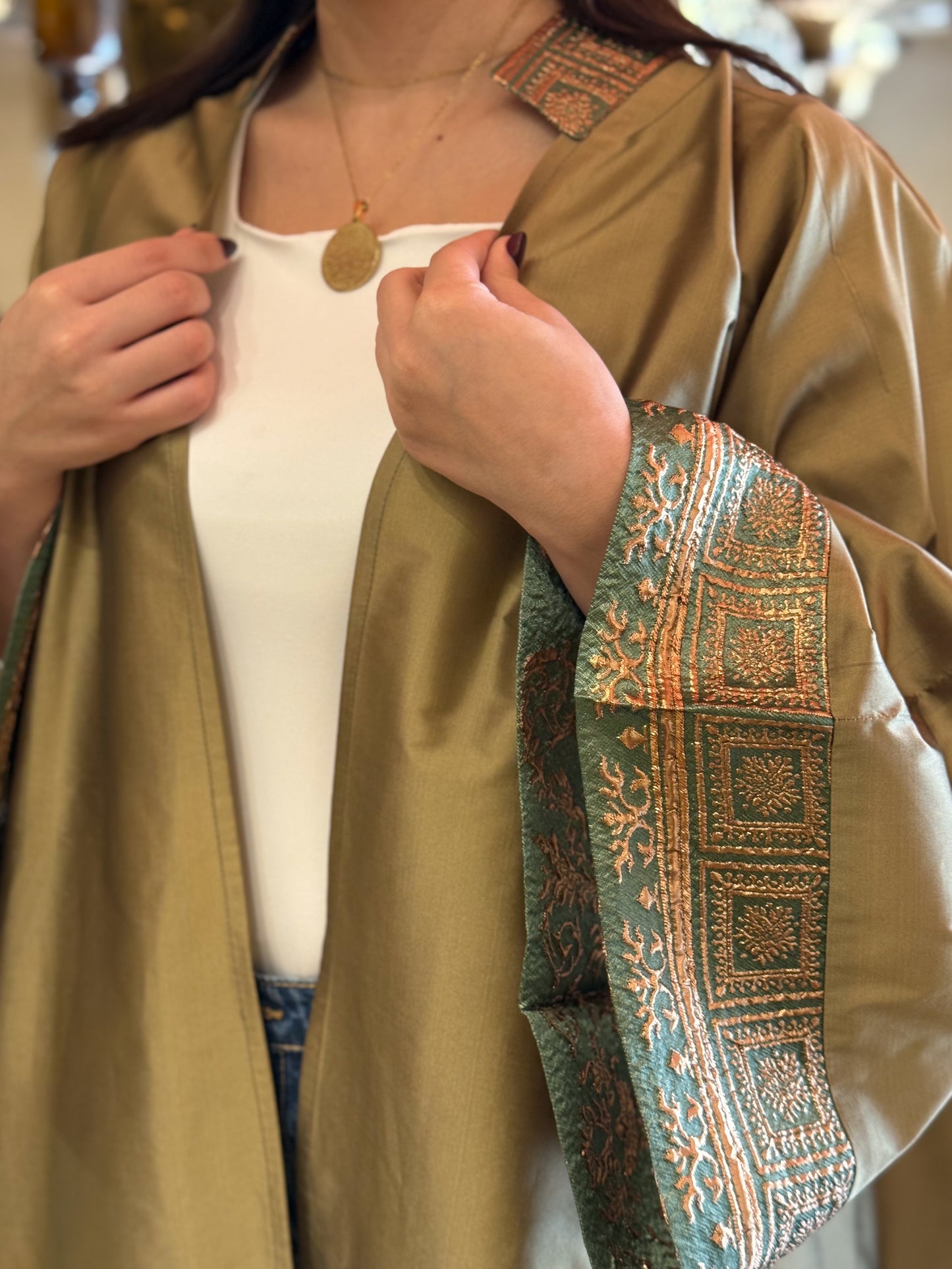 Royal Olive Kaftan