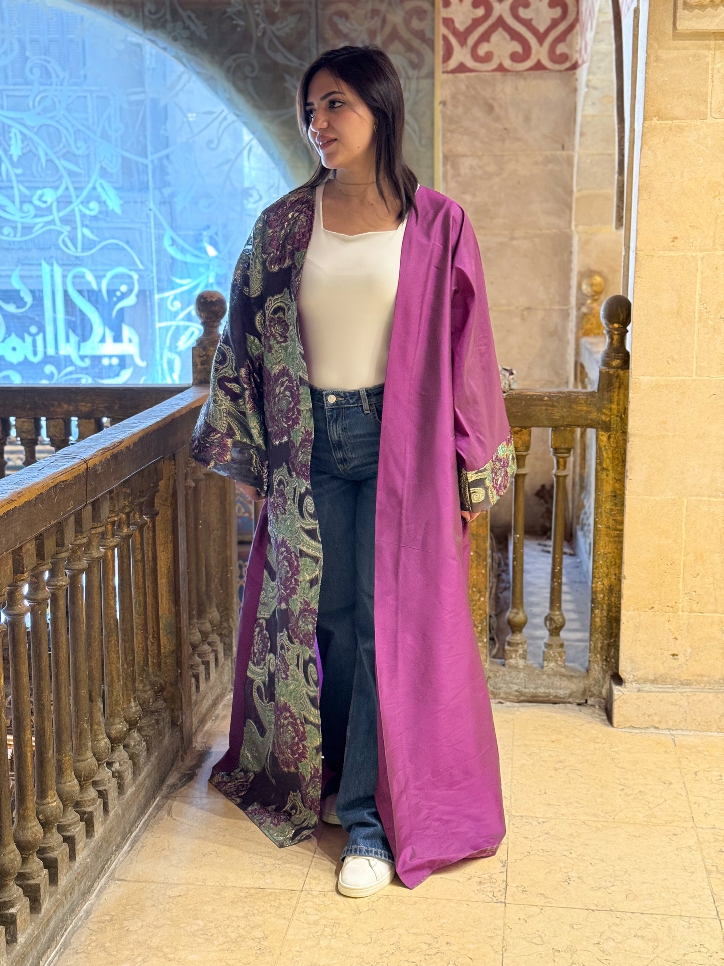 Mauve Crown Kaftan