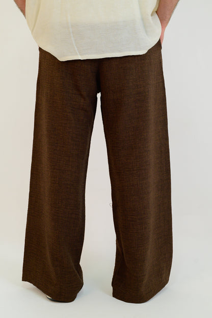 Linen Pant Brown