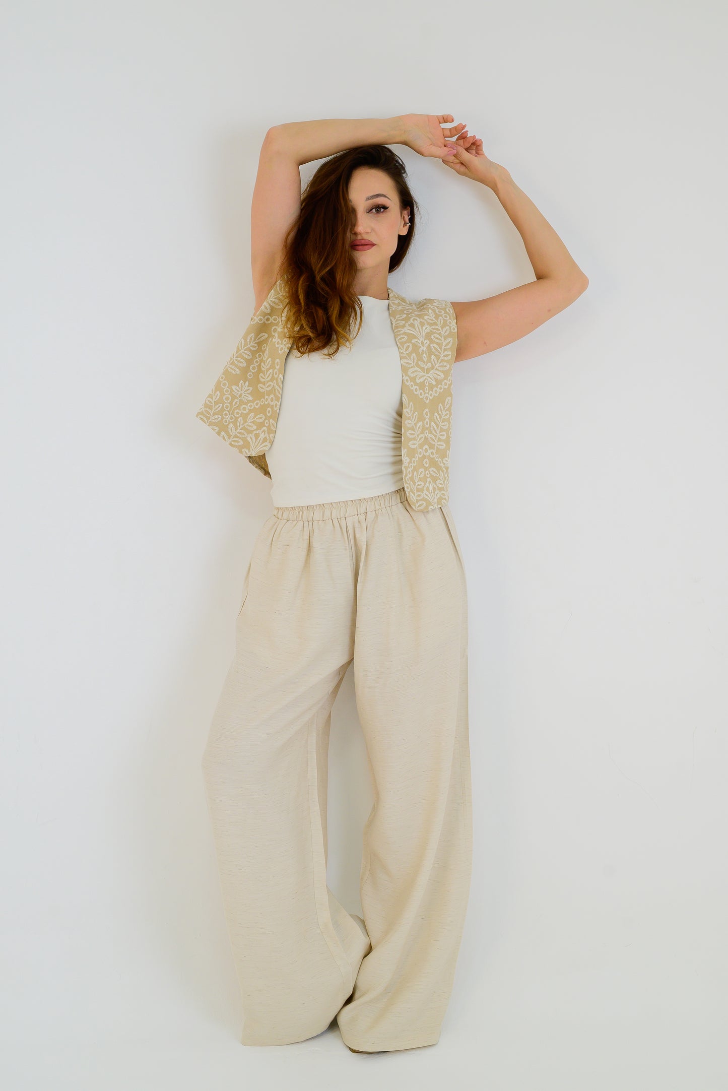 Embroidered Linen Set - Limited Offer