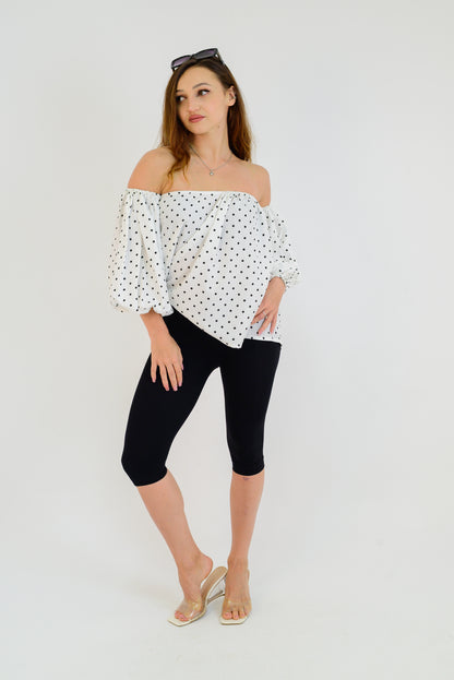 Polka Dot Blouse