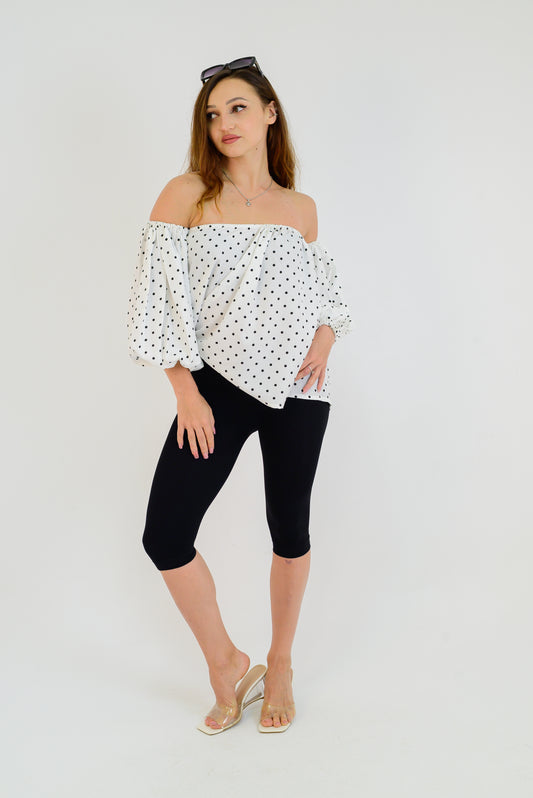 Polka Dot Blouse