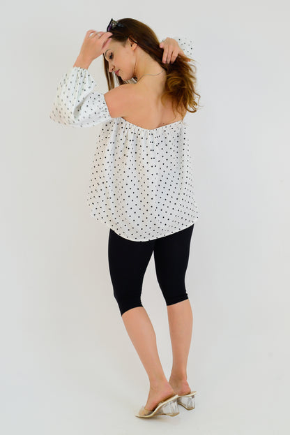 Polka Dot Blouse