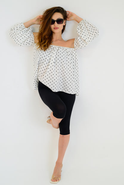 Polka Dot Blouse