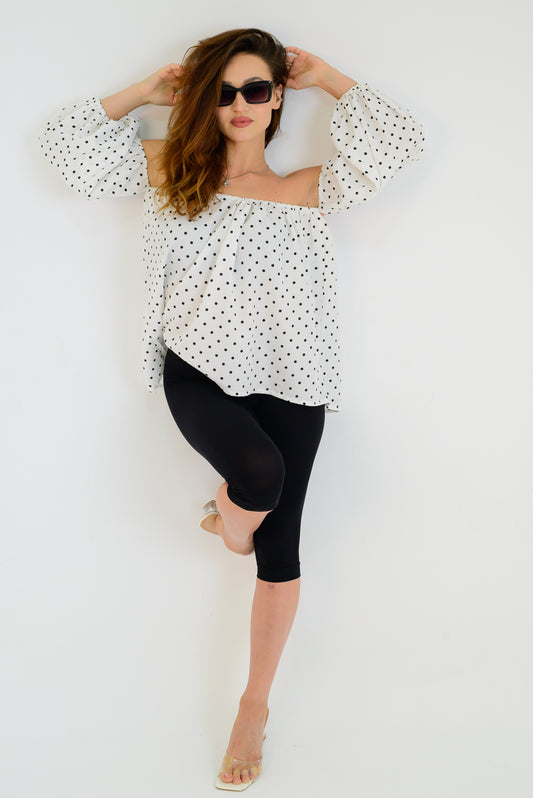 Polka Dot Blouse