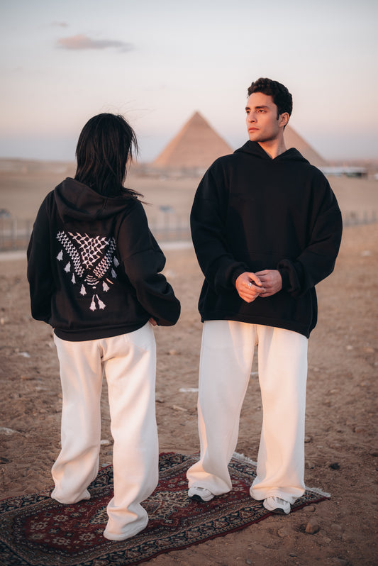 Arabian set | black & off-white