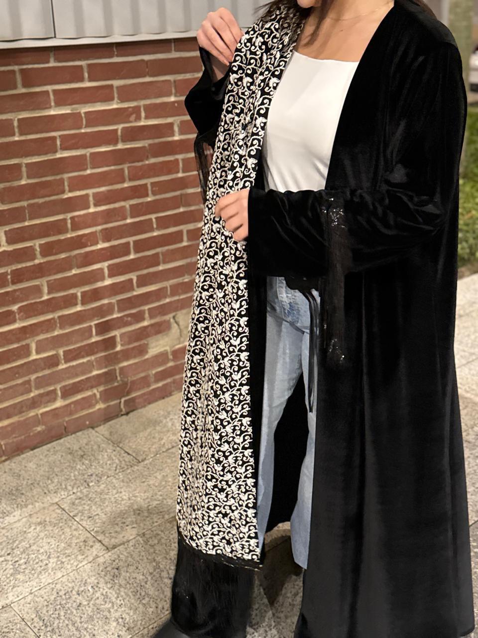 Midnight Shawl Kaftan