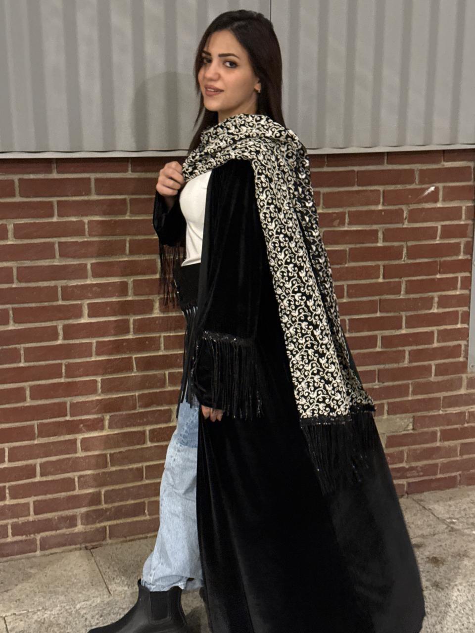 Midnight Shawl Kaftan